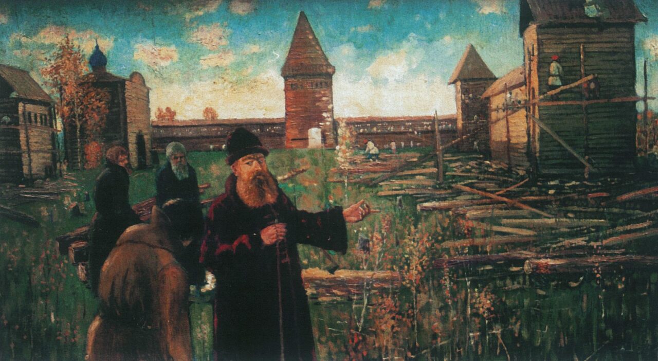 Павел Россомахин. Картина «Основание Тюмени»