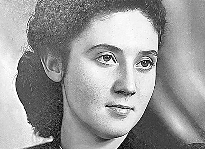 Житель блокадного Ленинграда Майя Нигматуллина в молодости